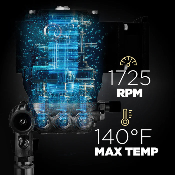 Centurion 85.129.133B P6 "Ready To Go" Pump 1-1/8 Inch Electric Motor Shaft 1750rpm 3500psi 4.6gpm