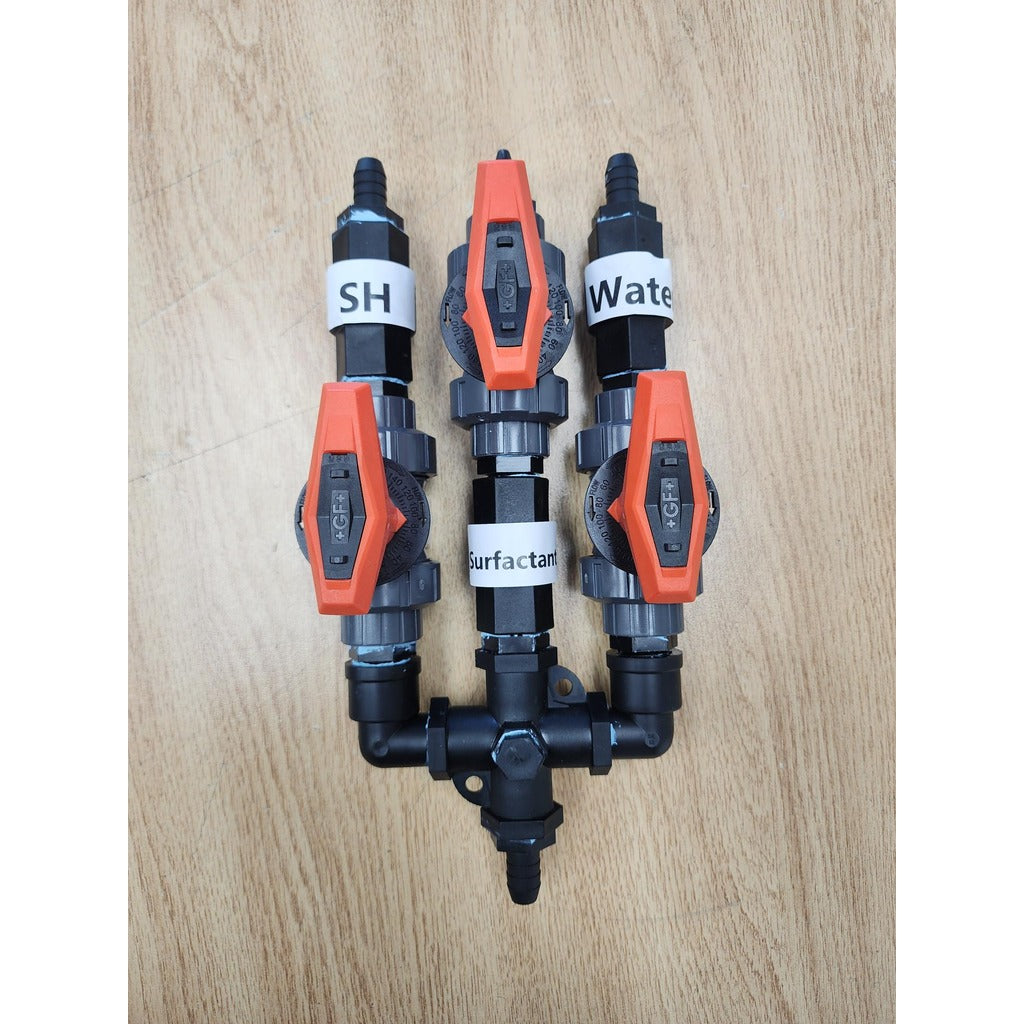 Compact Metering Manifold For 12 Volt Pumps up to 5.5gpm