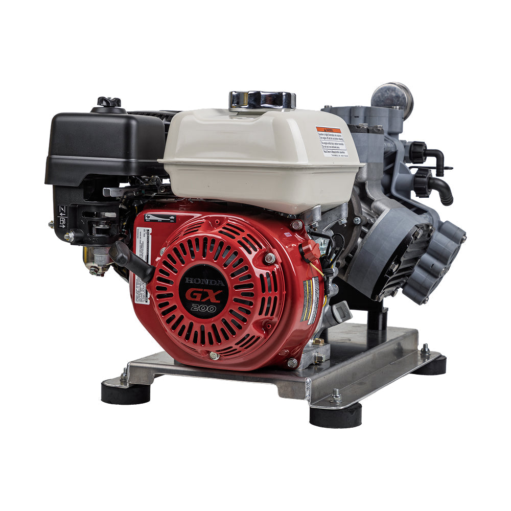 BE SW1165HC2 300 PSI 11.0 GPM Honda GX200 soft wash system with Comet P40/20