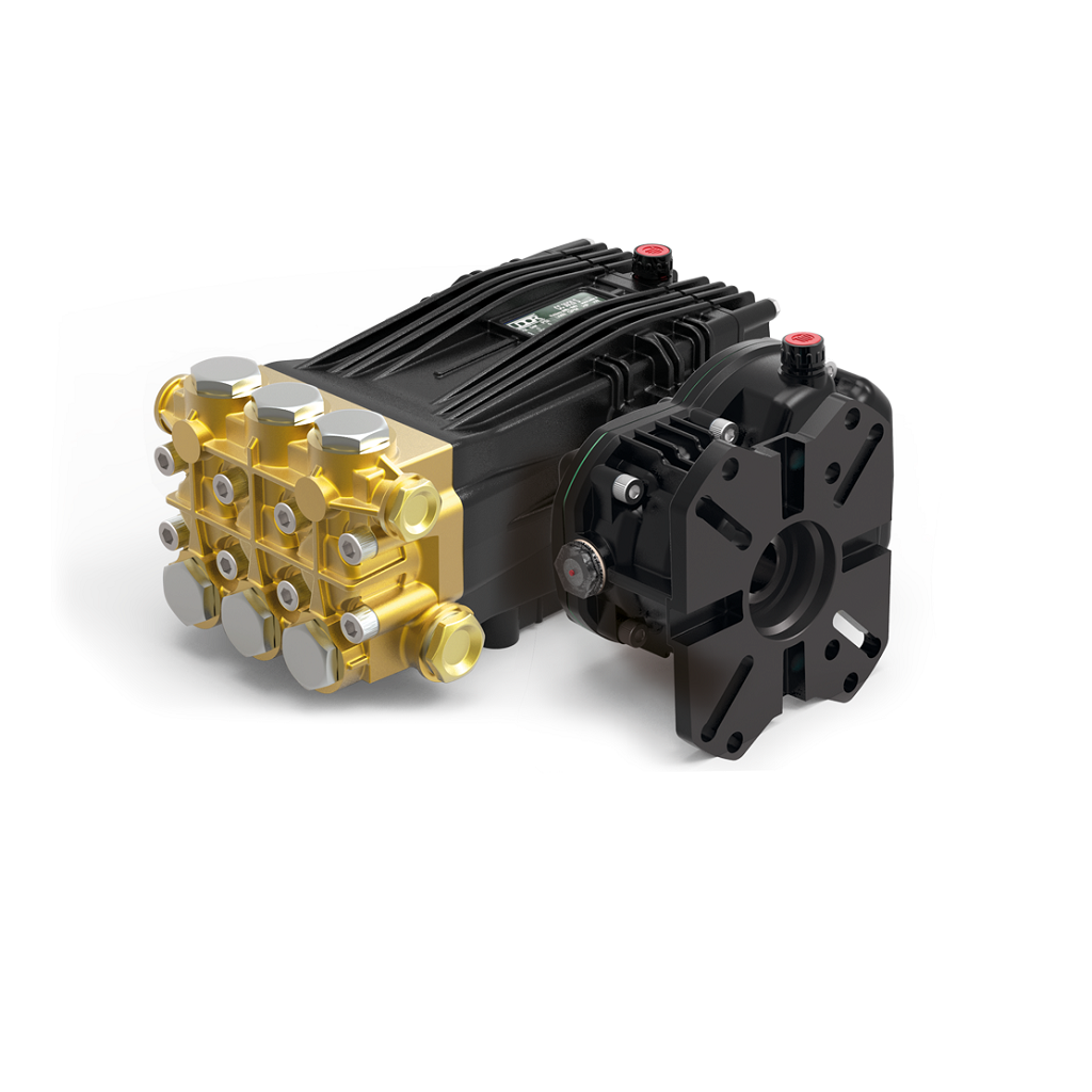 UDOR BKC21/25GR Pump With Gearbox Reduction for Direct Mount 1" Shaft 5.5gpm 3625psi Pressure Washers Online