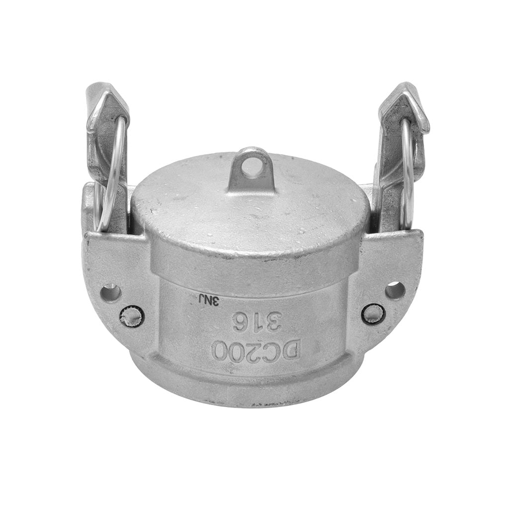 Type DC Aluminum Camlock Dust Cap