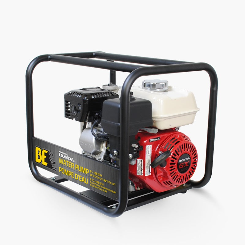 BE HP-2065HR 2 Inch High-Pressure Water Transfer Pump 126 GPM Honda GX200