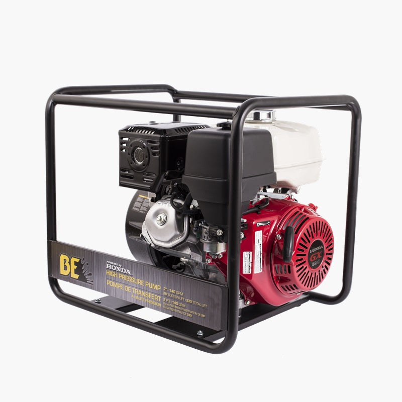BE HP-2013HR 2 Inch High-Pressure Water Transfer Pump 140 GPM Honda GX390