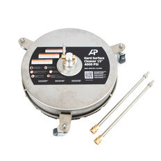 Legacy 15" Stainless Steel Surface Cleaner with Wheels