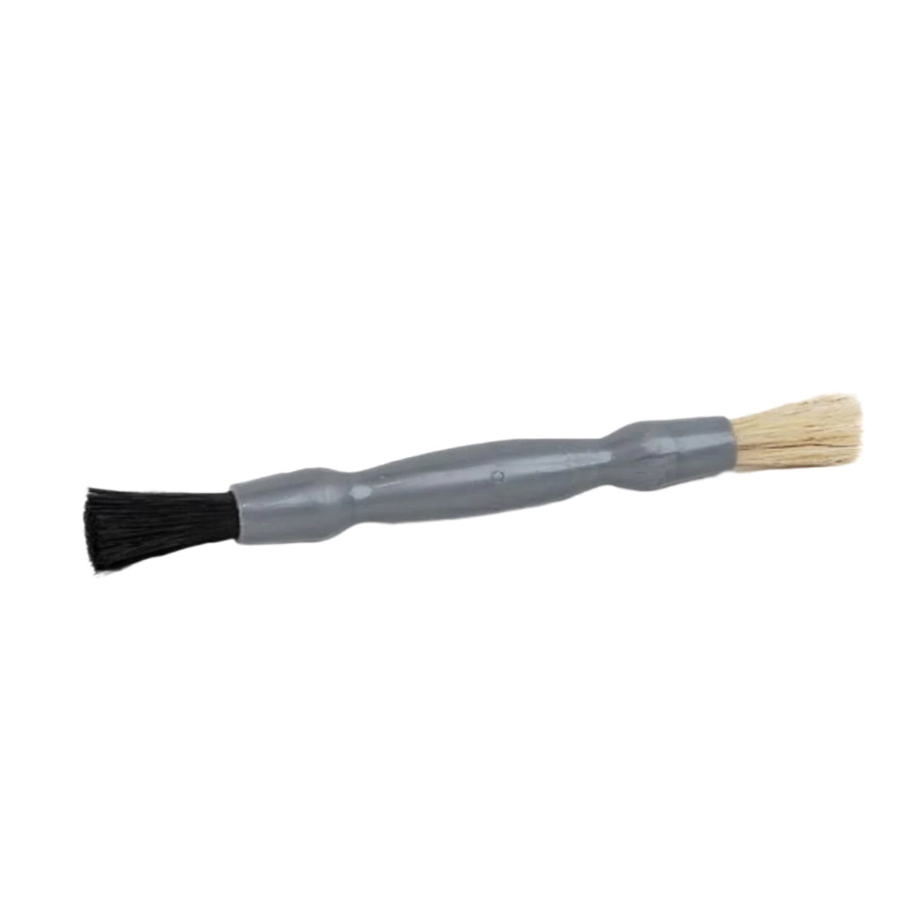 Auto Detailing and Parts Cleaning Brush - 6.5" 2-Way Mini