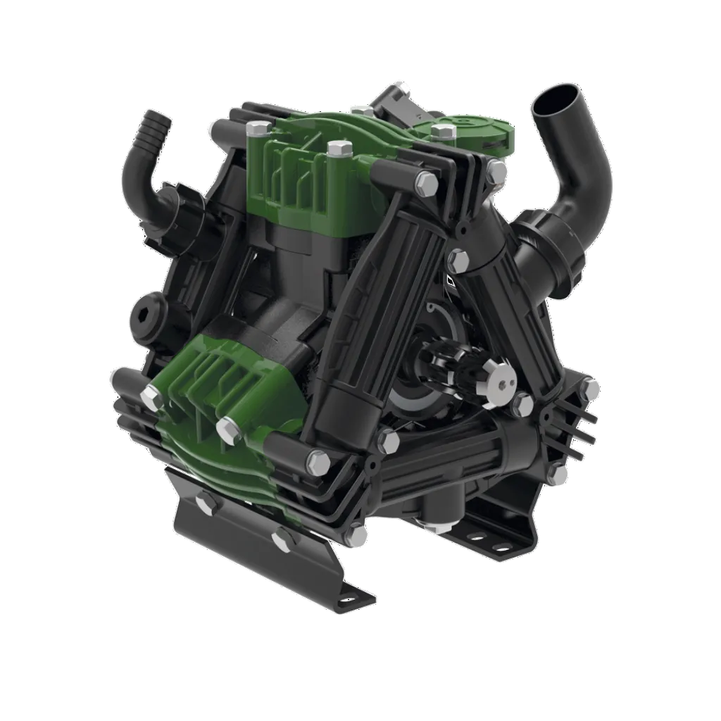 UDOR ZETA 120 Diaphragm Pump | 31 GPM @ 300 PSI | Plasticized Aluminum Heads | Ag & Industrial Sprayer Pump