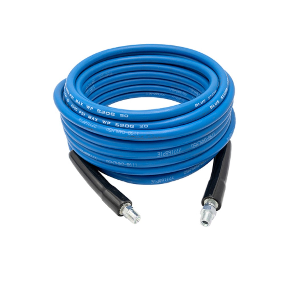 Blue Storm 119B-04MLM25 4000psi 25 pieds 1/4&quot; ID Lisse Bleu Couverture Power Washer Tuyau