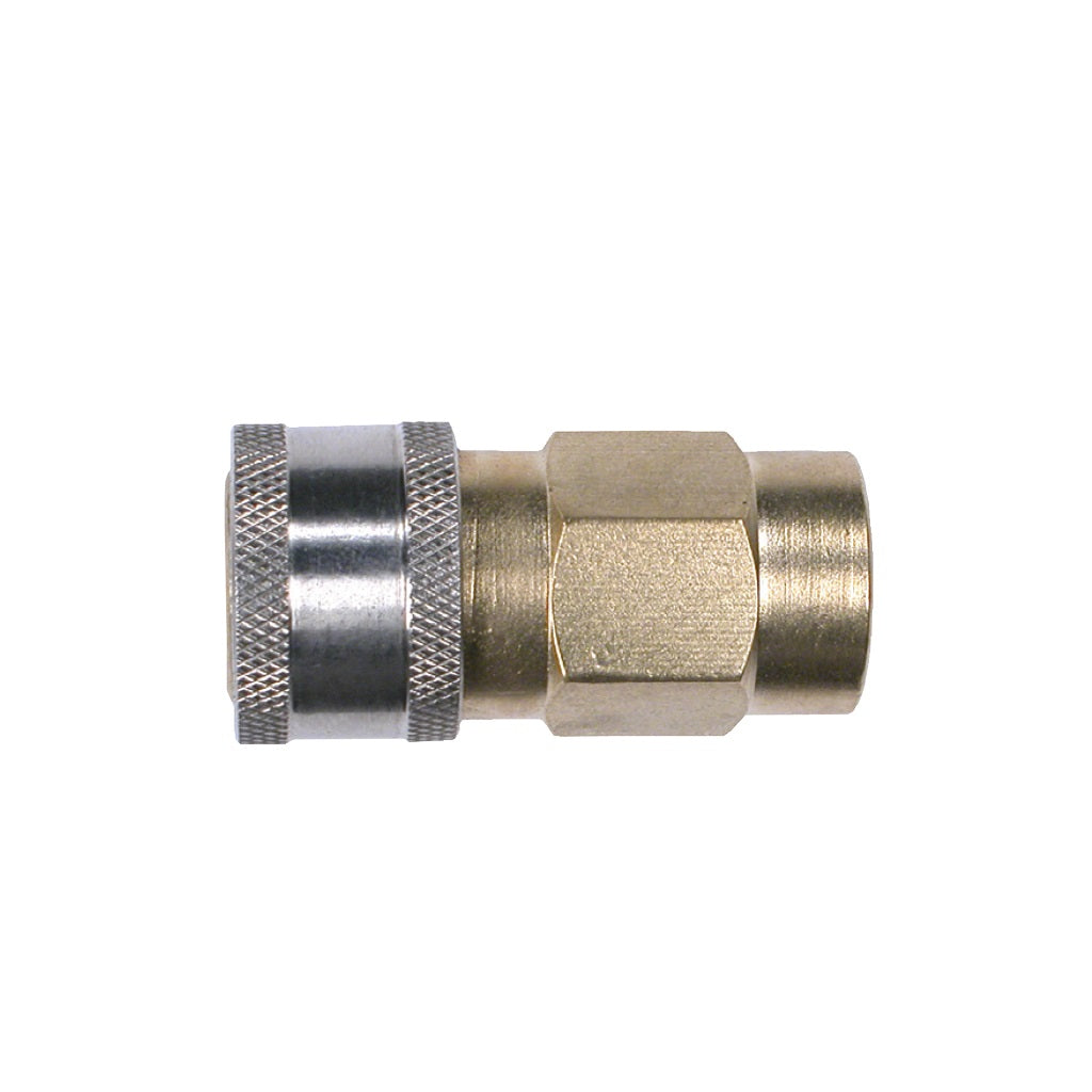 Quick Connect Coupler (Female Socket) x 1/4" FPT Thread