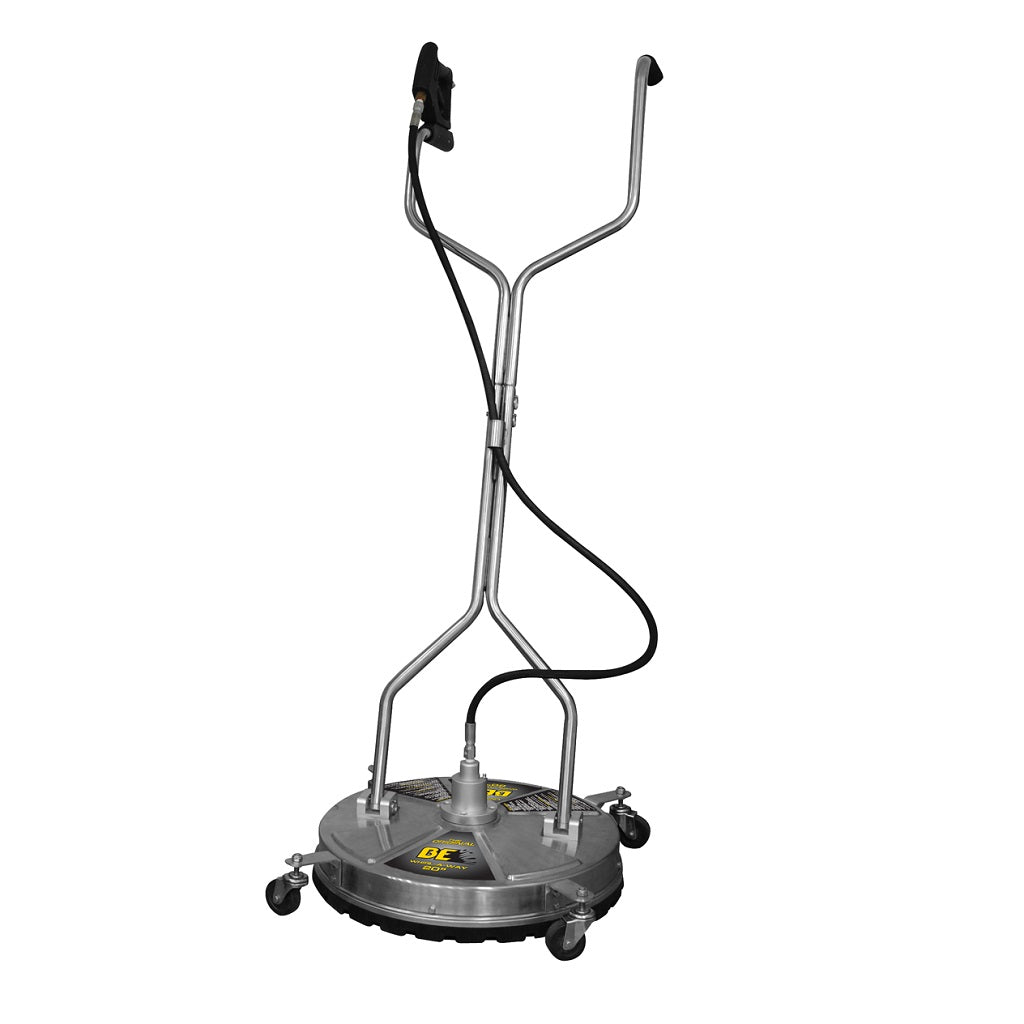 BE 20&quot; nettoyeur de surface plane en acier inoxydable 4000 psi
