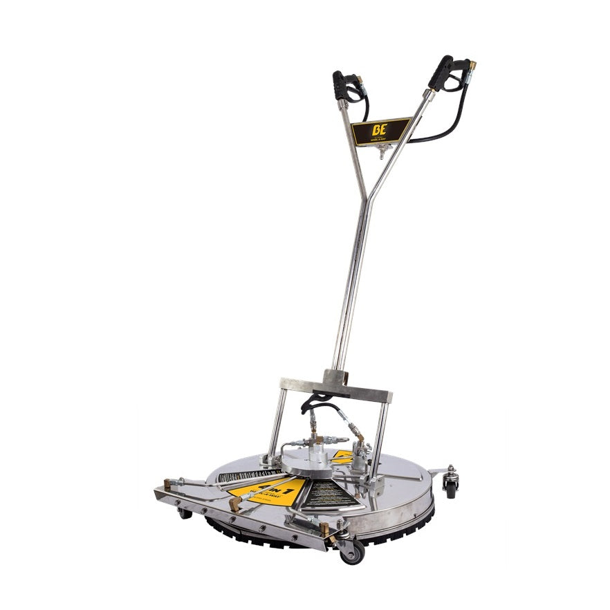 BE 30" Whirl-A-Way Flat Surface Cleaner 4000psi - Gum Remover
