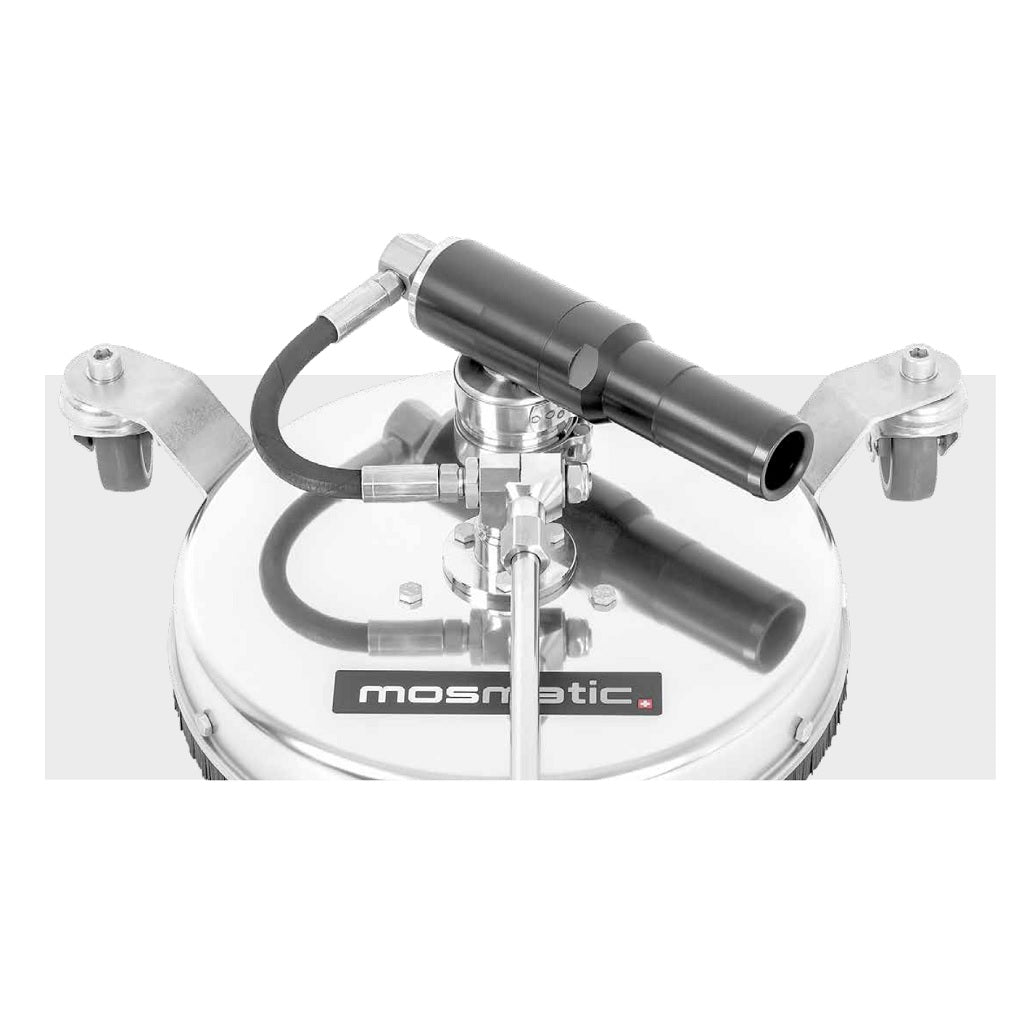 Nettoyeur de surface plane Mosmatic 12&quot; à récupération automatique 4000 psi
