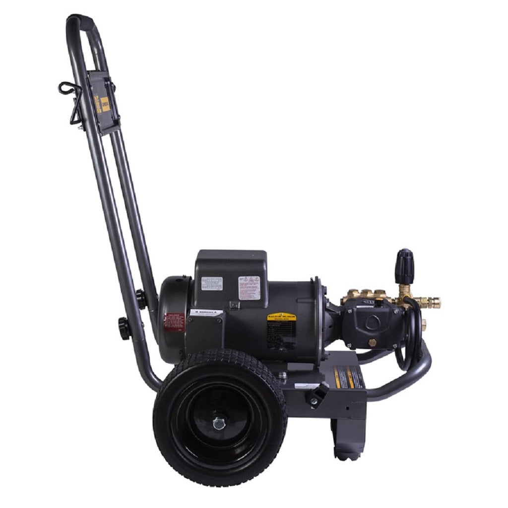 BE B153EA 220Volt 13Amp 1500psi 3.0gpm Portable Electric Pressure Washer with AR Pump