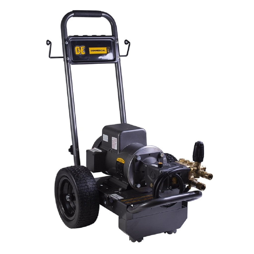 BE B205E34A 220Volt 13.2Amp 2000psi 3.5gpm Portable Three Phase Electric Pressure Washer with AR Pump