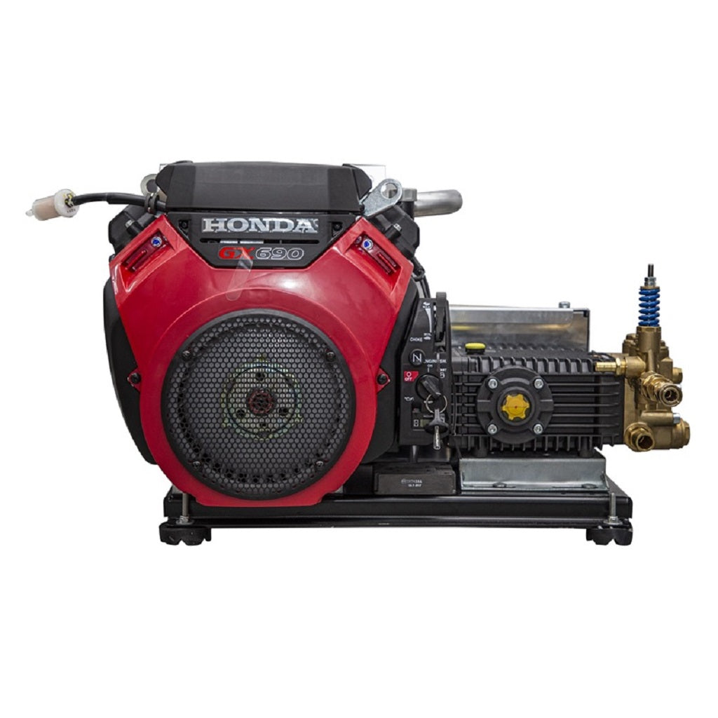 BE 4000psi 8.2gpm Honda GX690 Truck Mount Belt Drive Pressure Washer