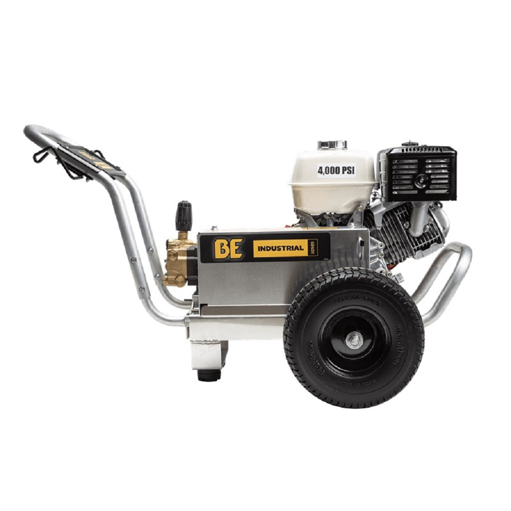 BE 4200psi 4.2gpm Honda GX390 Portable Belt Drive Pressure Washer