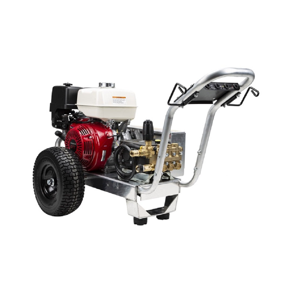 BE 4200psi 4.2gpm Honda GX390 Portable Belt Drive Pressure Washer