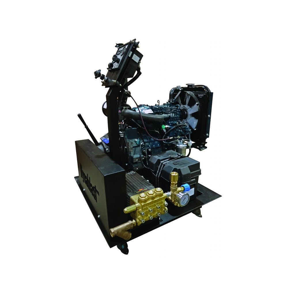 Dynablast 3000psi 10gpm High Flow Truck Mount Belt Drive Pressure Wash Skid 30hp Yanmar Diesel &amp; Interpump