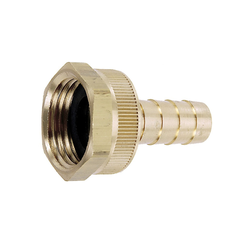 G36BFH Brass Garden Hose Swivel to Barb