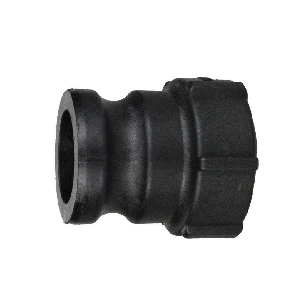 Poly Cam-Lock 2" Male Cam-Lock x 2" Female Buttress Tote Adapter