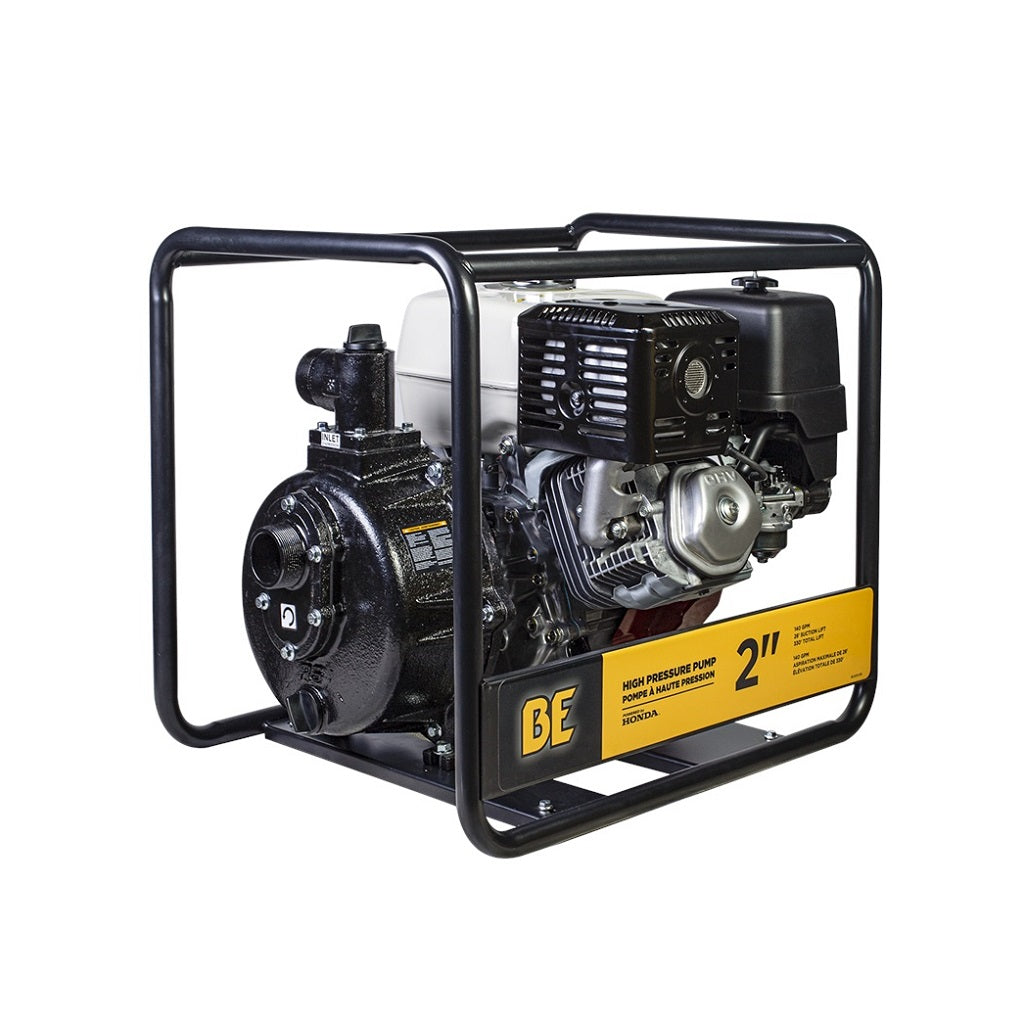 2&quot; BE HP-2013HR Pompe à eau haute pression 13Hp Honda 140gpm