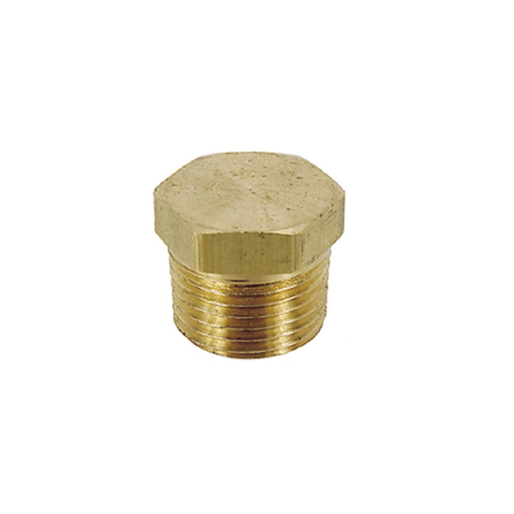 G1600B Brass Hex Head Plug NPT