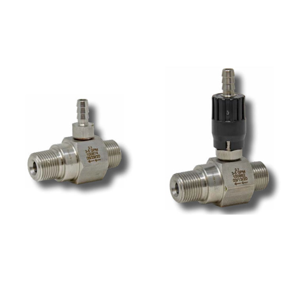 General Pump High Draw Stainless Steel Chemical Injector 5000psi