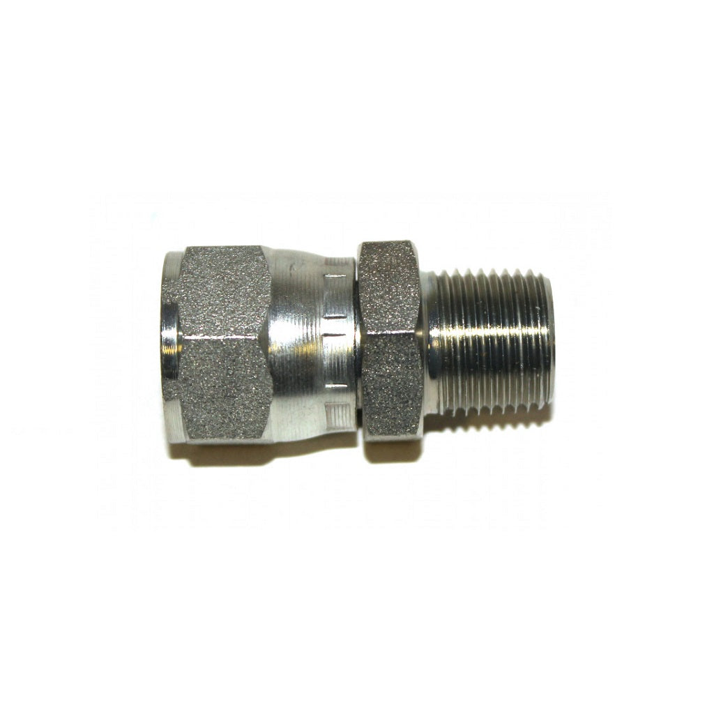 JIC Female Flare x Male NPT Pipe Thread High Pressure