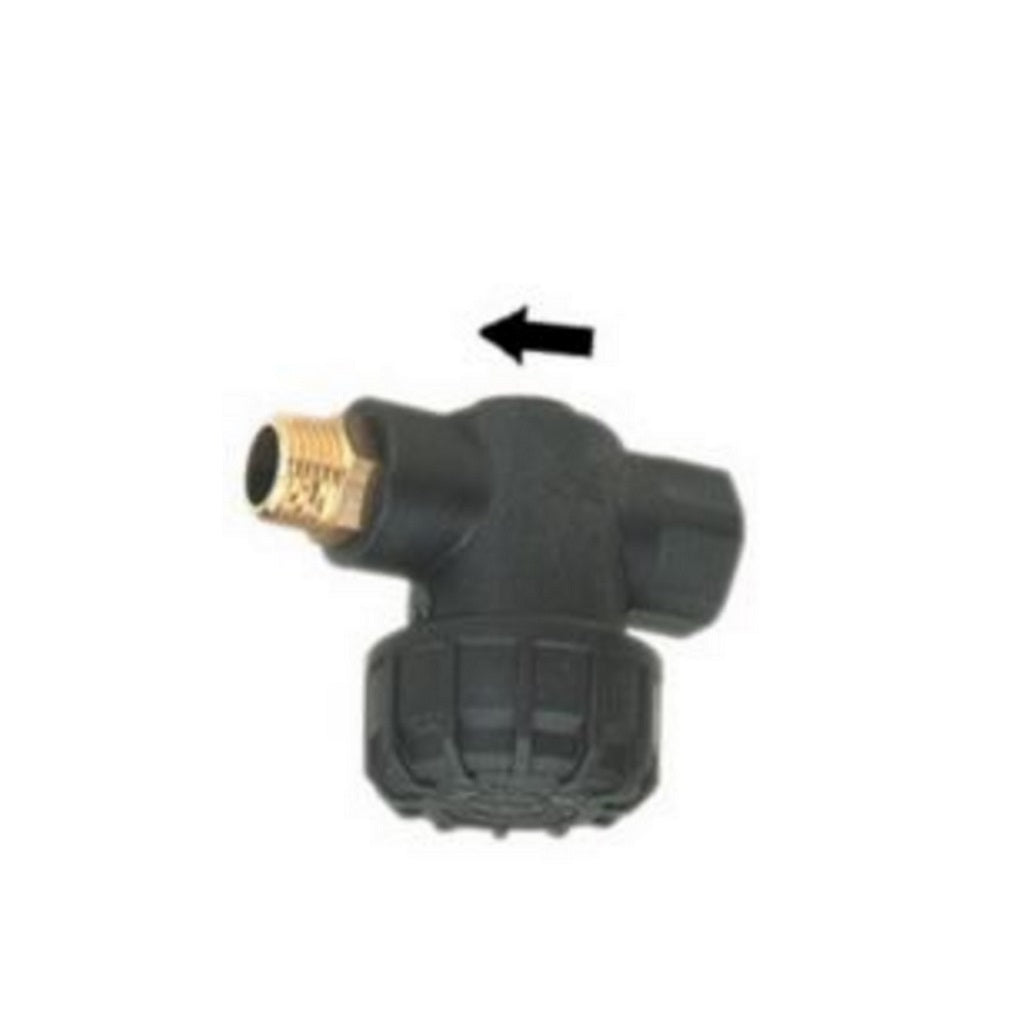 PA Plastic Inlet Filter 1/2" NPT #50 Mesh
