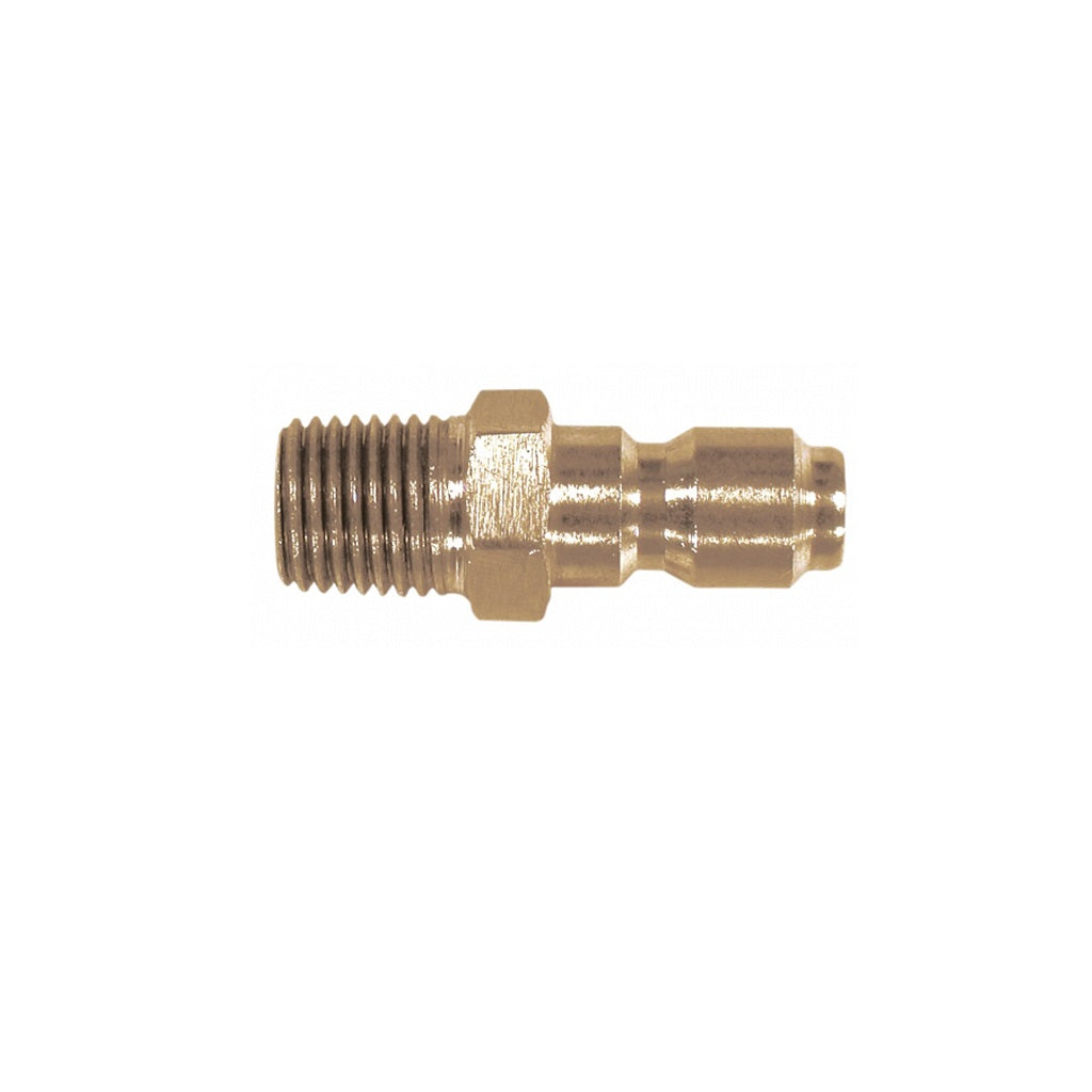 Quick Connect Plug x 3/8" MPT Thread