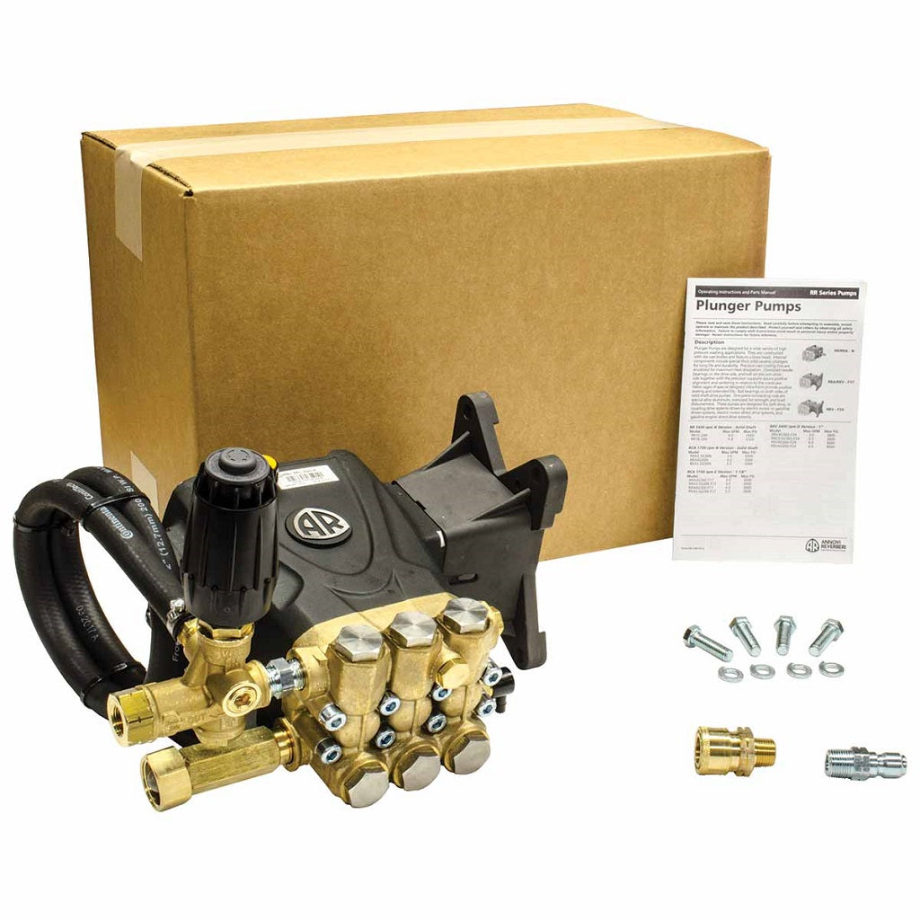 AR RRV4G40-VRT-PKG &quot;Ready To Go&quot; Pump 1 Inch Gas Engine Shaft 4000psi 4gpm