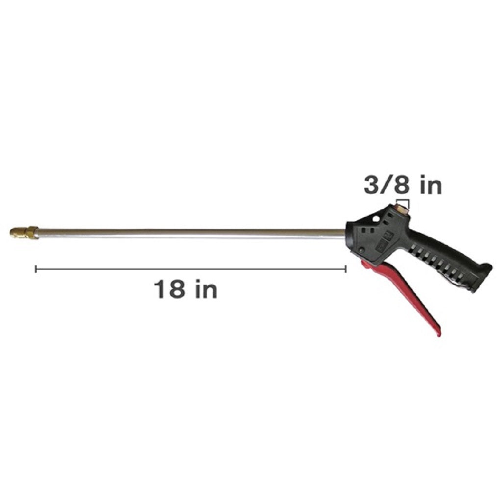 Deluxe Pistol Grip Low Pressure Chemical and Fertilizer Spray Gun and Lance Assembly