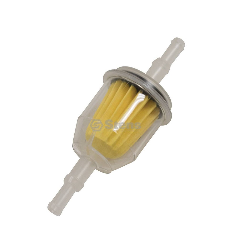 Stens Fuel Filter Fits 1/4&quot; and 5/16&quot; Fuel Line - Ethanol Compatible - Single