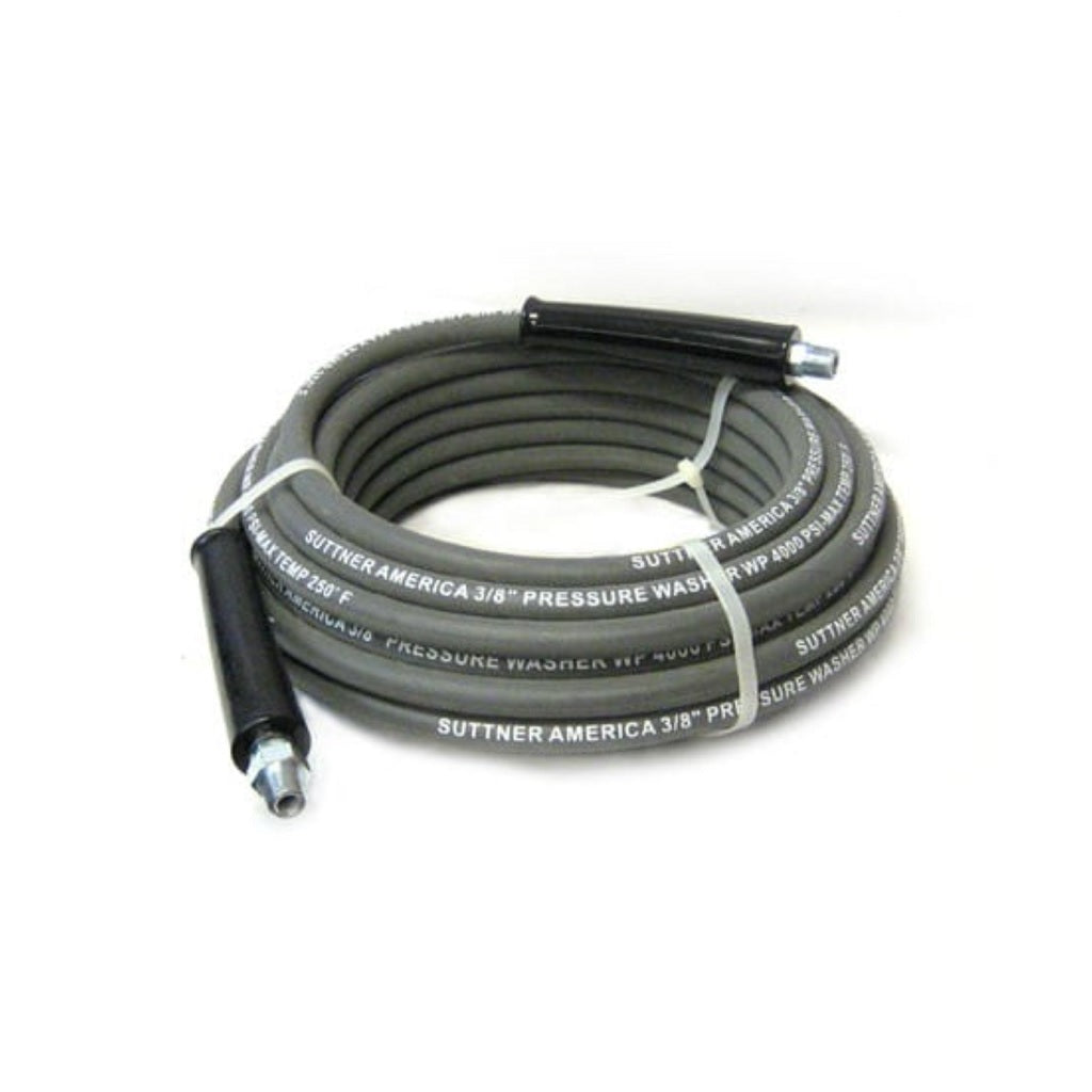 4000psi 100 Feet 3/8 Inch ID Single Braid Grey Power Washer Hose B3V00382 ATPRO Powerclean Pressure Washers Online