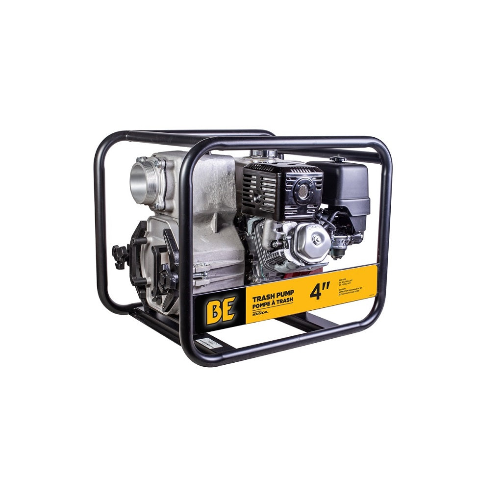 4&quot; BE TP-4013HM Pompe à déchets Honda 13Hp 580gpm