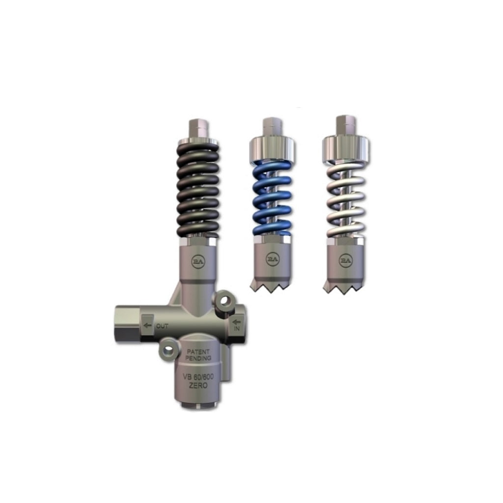 PA VB60 / VB85 &quot;Zero&quot; Stainless Unloader Valve 16gpm 8700psi
