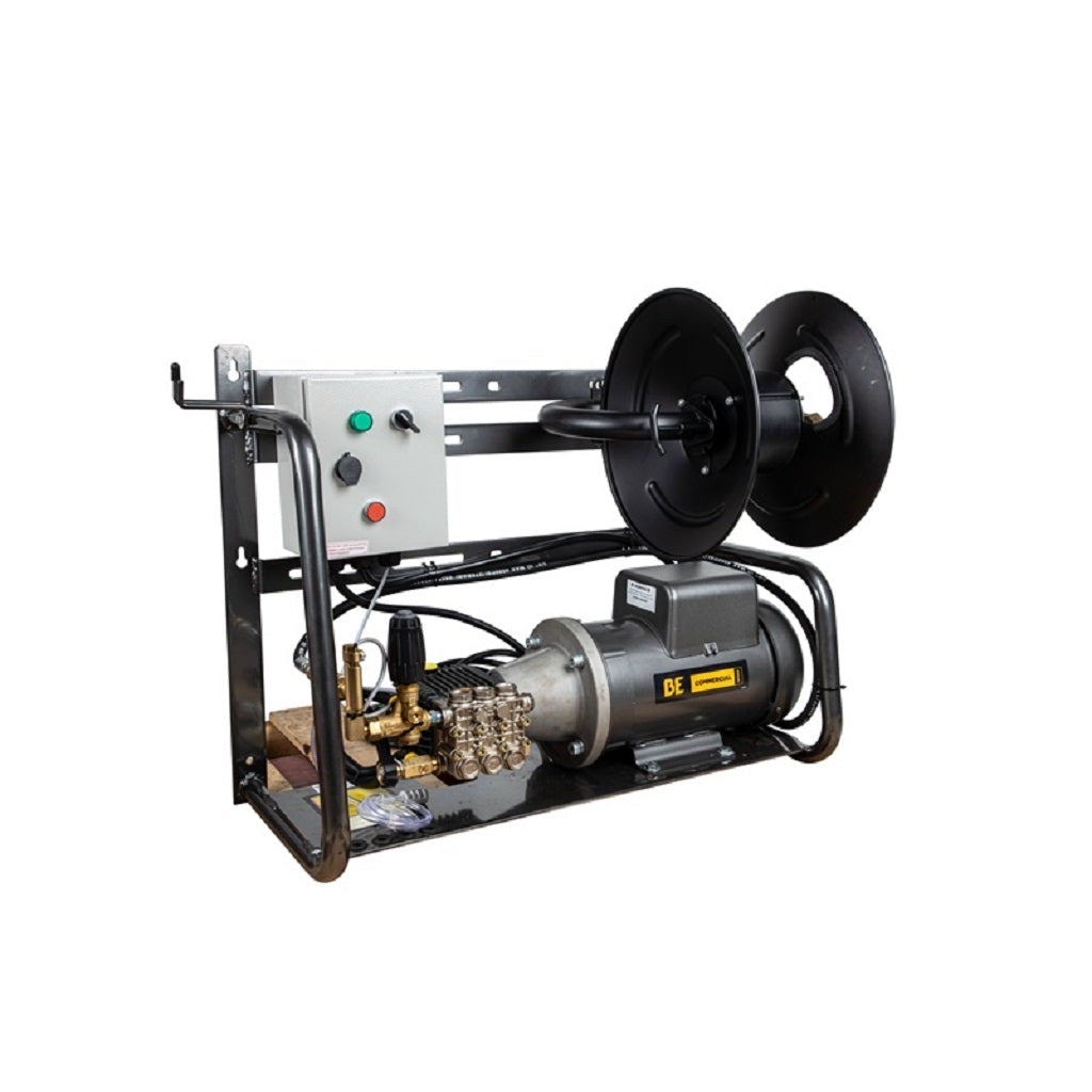 BE X-2050FW3GENHT 575Volt 2000psi 4.0gpm Hot Water Capable Industrial Three Phase Electric Pressure Washer
