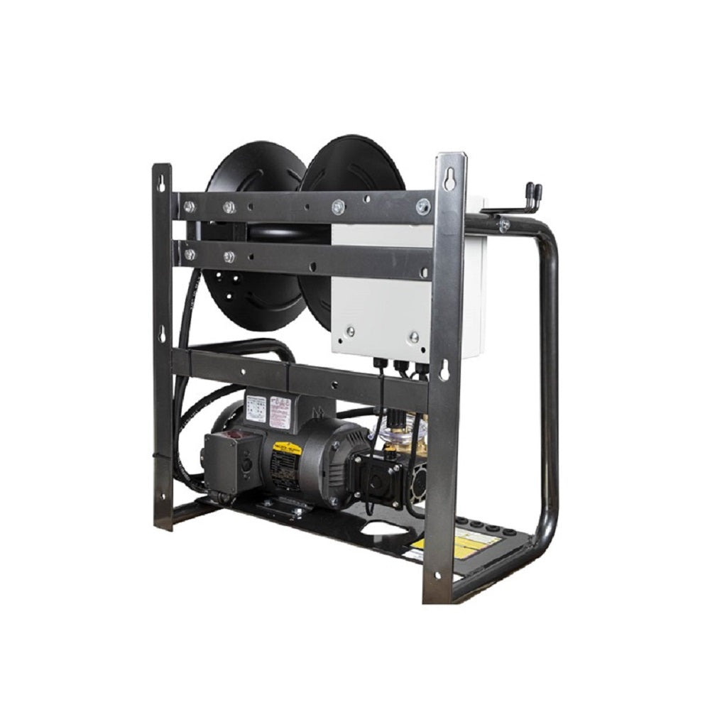 BE 110Volt (20amp) 1500psi 2.0gpm Hot Water Capable Industrial Electric Pressure Washer Wall Mount X-1520FW1GENH